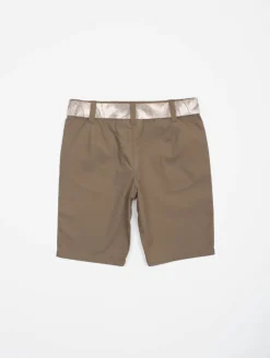 Bermuda ceinture imprimé palmiers
