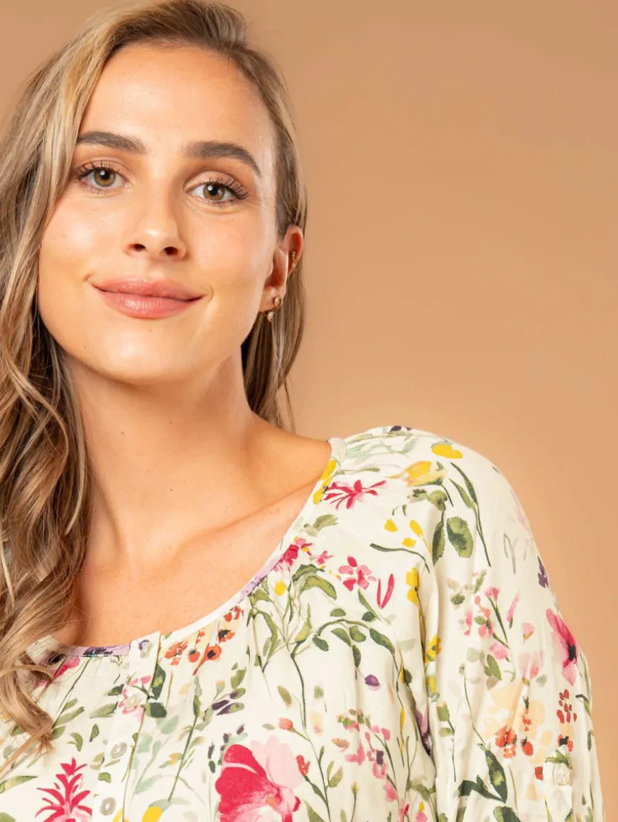 Blouse imprimé floral