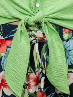 Chemise fluide bas noué