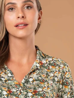 Chemise imprimé fleuri