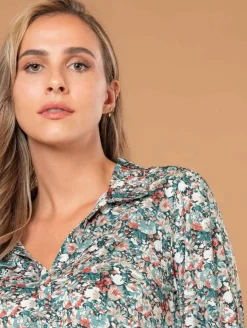Chemise imprimé fleuri