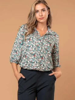 Chemise imprimé fleuri