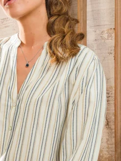 Chemise rayures jacquard