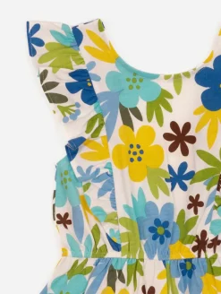 Combishort imprimé fleurs