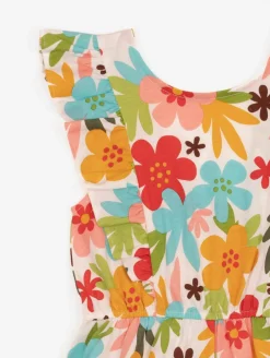 Combishort imprimé fleurs