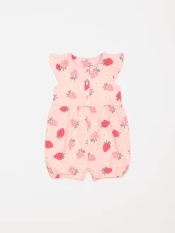 Combishort imprimé fraises