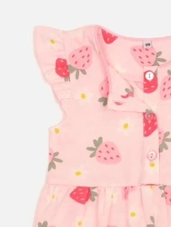 Combishort imprimé fraises