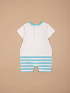 Combishort rayé hippo