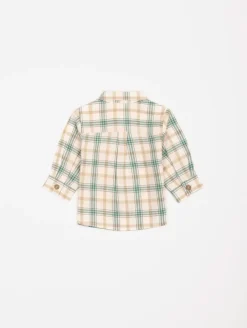 Ensemble chemise carreaux pantalon