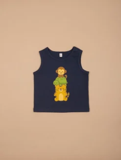 Ensemble débardeur short animaux