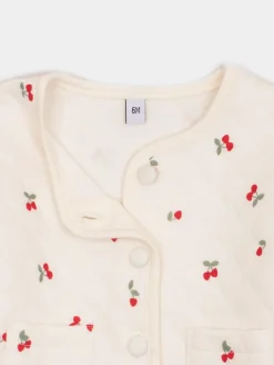 Ensemble 3 pièces matelassé cerises