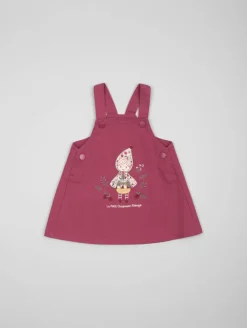 Ensemble robe-salopette "Chaperon Rouge"