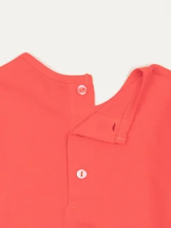 Ensemble robe-salopette fruits