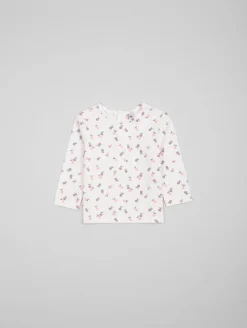Ensemble robe-salopette pommes