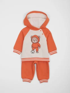 Ensemble sweat à capuche ourson foot
