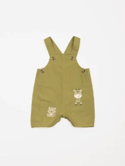 Ensemble tee-shirt salopette animaux