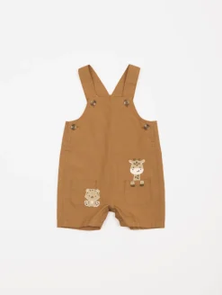 Ensemble tee-shirt salopette animaux