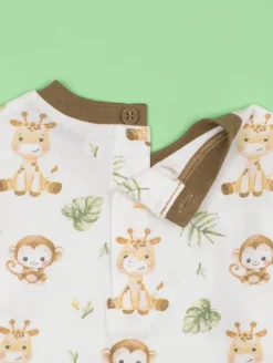Ensemble tee-shirt short animaux