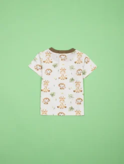 Ensemble tee-shirt short animaux