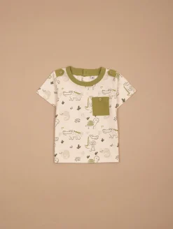 Ensemble tee-shirt short animaux