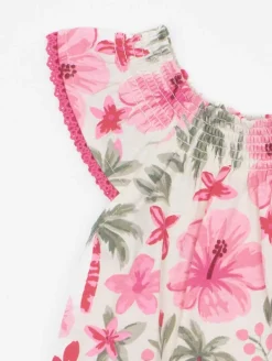 Ensemble tunique bloomer hibiscus