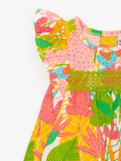 Ensemble tunique bloomer tropical