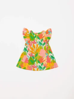 Ensemble tunique bloomer tropical