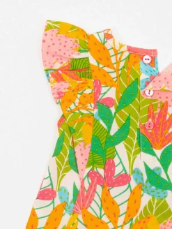 Ensemble tunique bloomer tropical