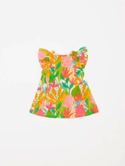 Ensemble tunique bloomer tropical
