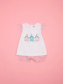 Ensemble tunique bloomer vichy