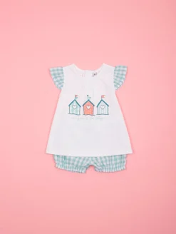 Ensemble tunique bloomer vichy