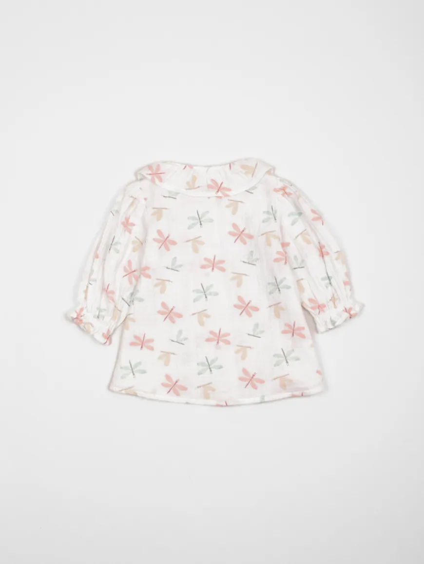 Ensemble tunique papillons legging