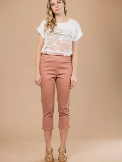 Jegging uni clous fantaisie