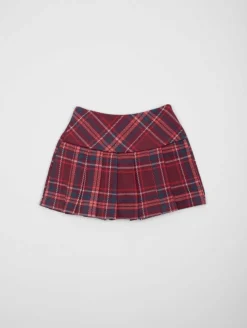 Jupe-short carreaux/vichy