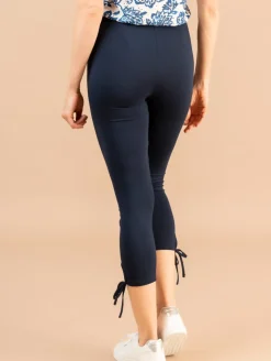 Legging court bas nœud