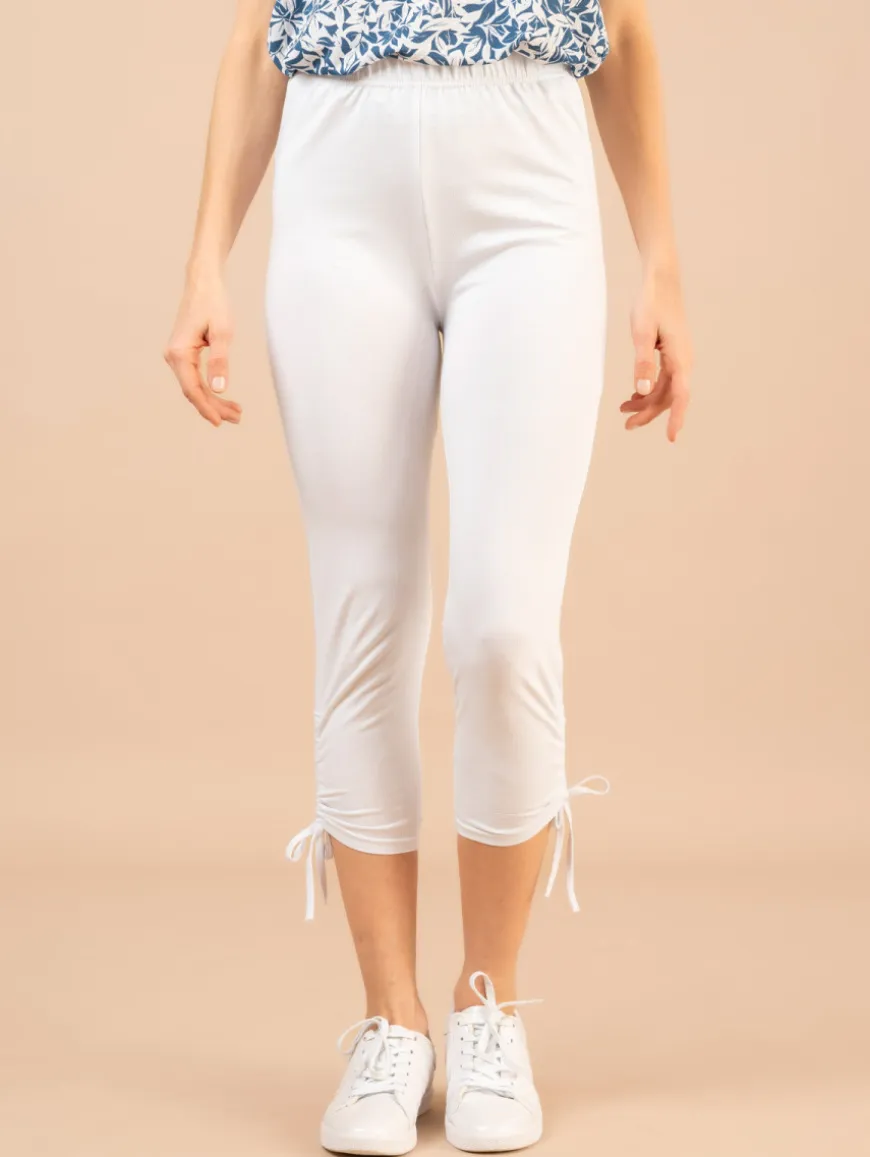 Legging uni coulisse