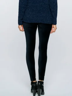 Legging velours côtelé femme