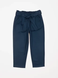 Pantalon ceinture nouée