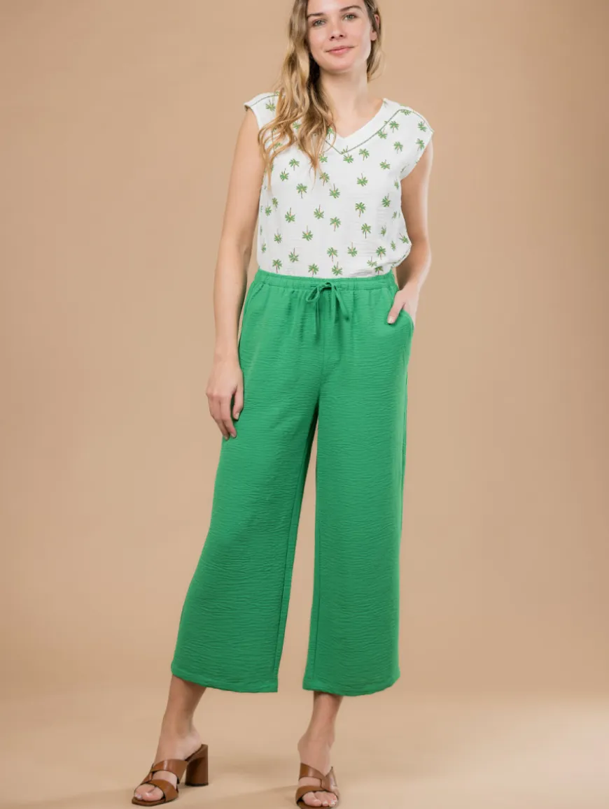 Pantalon large fluide