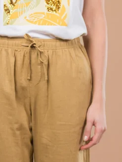 Pantalon léger lin viscose