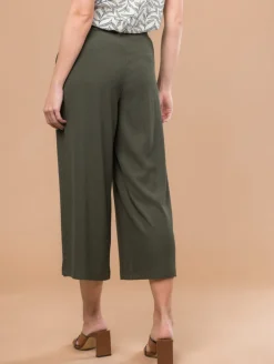 Pantalon maille crépon