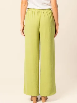 Pantalon à pont fluide