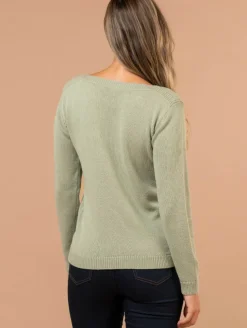 Pull vagues fantaisie