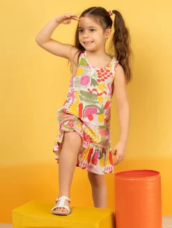 Robe imprimé patchwork