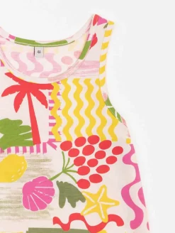 Robe imprimé patchwork