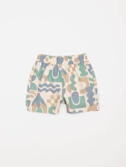 Short de bain imprimé aztèque