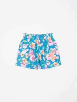 Short imprimé fleuri