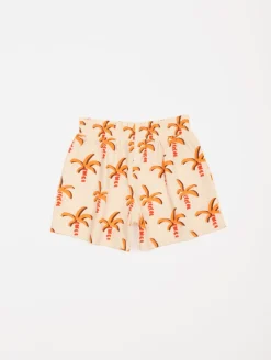 Short imprimé palmiers