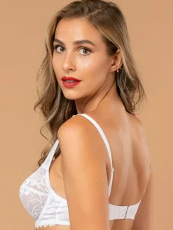 Soutien-gorge dentelle fleurs