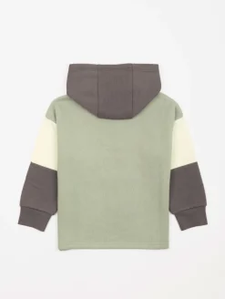 Sweat à capuche tricolore "Game"